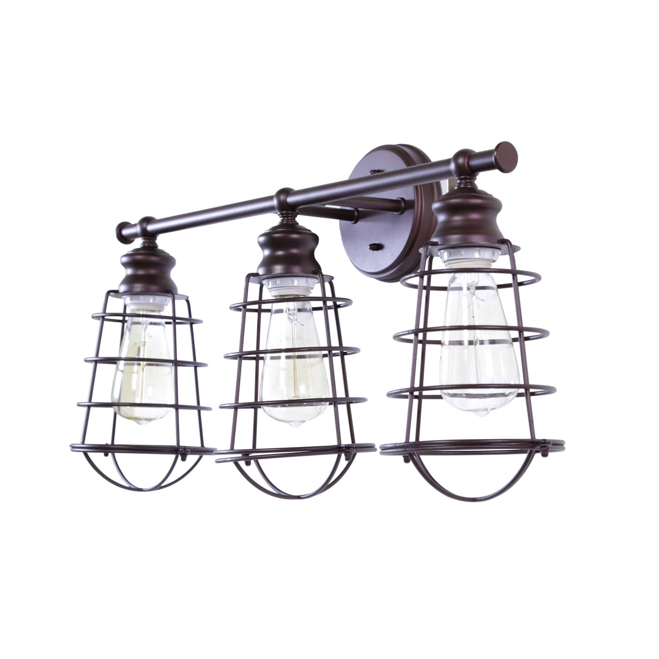 Design House Ajax 3-Light Indoor Vanity Light, Coffee Bronze