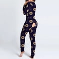 thumbnail image 1 of Vantage-Pijama con estampado navideño para mujer, ropa de dormir cálida de manga larga con trasero abierto, para sexo, 2023, 1 of 4