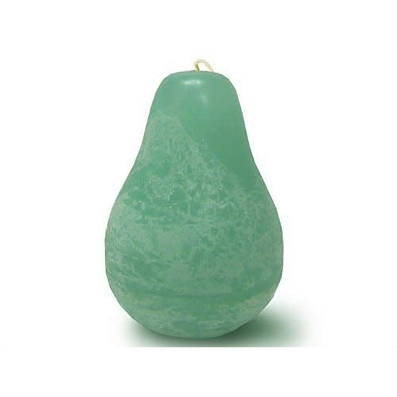Vance Kitira Turquoise Pear Shaped Timber Candle