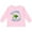AD-Pink, variant on Skip a Straw Save a Turtle with Cute Green Sea Turtle Boys or Girls Long Sleeve Toddler T-Shirt