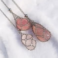 thumbnail image 5 of Crystal Stone Holder Necklace Crystal Pendant Holder Adjustable Necklace, 5 of 9