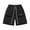 Black, variant on Mens Gym Shorts Qiggri Men's Solid Color Sports Fitness Training Breathable Shorts Pockets Cropped Pants Men's Athletic Shorts