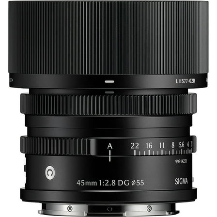 Sigma 45mm f/2.8 DG Contemporary Lens for L Mount, Black