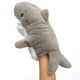 thumbnail image 5 of Marioneta de mano HollyHome con forma de tiburón de peluche, 33 cm, 5 of 7