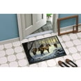 thumbnail image 4 of Horses in Snow by Daphne Baxter Doormat 18x27, 4 of 4