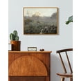 thumbnail image 6 of Drsoum Vintage Wildflower and Cactus Landscape Wall Art 11x14in Natural Framed Classic Retro Desert Countryside Prints Rustic Farmhouse Decorations for Living Room Bedroom, 6 of 6