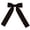 Black, variant on Long Ribbon Bowknot Hair Pins Korean-Style Hair Clip Sweet Hair Clip Side Pin Non-slip Hair Barrettes for Hair Shaping
