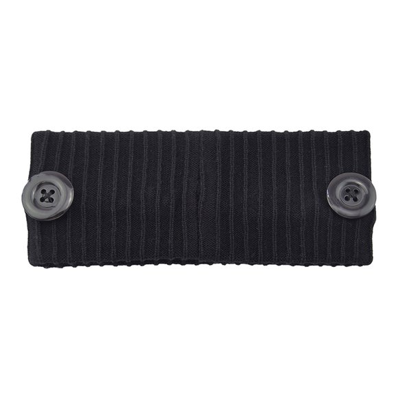 DPTALR Women Elasticity Knitting Headband Button Handmade Sport Hairband