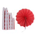 thumbnail image 3 of It´s Pancarta Banderita de Papel Ventilador Moliente Fondo Decoración de Baby Shower Rojo Suministro Yotijar Papel Papel Fan Garland, 3 of 7