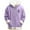 Light Purple 395, variant on Adeawade Christmas Men Sweatshirt Hooded Neck Solid Color Blouse Long Sleeve Tops Hooded Sweatshirt Holiday Celebrations Leisure Winter Shirt Beige L
