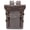 Light Gray, variant on European And American Computer Crazy Horse Leather Backpack,Khaki