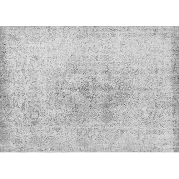 Ahgly Company Indoor Rectangle Persian Gray Traditional Area Rugs, 4' x 6'