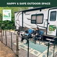 thumbnail image 2 of FXW Instant Dog Playpen, Portable Pet Fence for Outdoor, RV Trips, and Camping, 32inch, 16 Panels for Small and Medium Dogs│Patented, 2 of 6