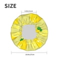 thumbnail image 6 of Easygdp Bright Lemons Shower Caps for Women, Double Waterproof Layers Shower Cap, Quick Drying Bath Hair Cap Reusable, 6 of 9