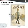 thumbnail image 4 of Stupell Industries Eclectic New Yocker Giraffe Model White Framed Giclee Art, 12 x 18, by Grotto Studios, 4 of 8