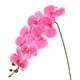 thumbnail image 1 of Uxcell 1-Pack Flores de Orquídea Artificial 9 Pétalos Grandes 37 Pulgadas Ramo de Seda Phalaenopsis Rojo Rosa Falsas Orquídeas para Hogar/Boda, 1 of 1
