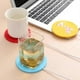 thumbnail image 3 of USB Cartoon Cup Warmer Heat Beverage Mug Mat Keep Drink Warm Heater Mugs Coaster , Giraffe, 3 of 5
