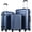 Blue, variant on Coolife Luggage Sets, 3 Piece Hard Shell Suitcase Set with Spinner Wheels, Expandable Large Checked Luggage, Lightweight Rolling Carry On with TSA Lock Blue