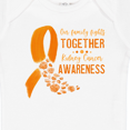 thumbnail image 4 of Inktastic Our Family Fights Together Kidney Cancer Awareness Boys or Girls Baby Bodysuit, 4 of 5