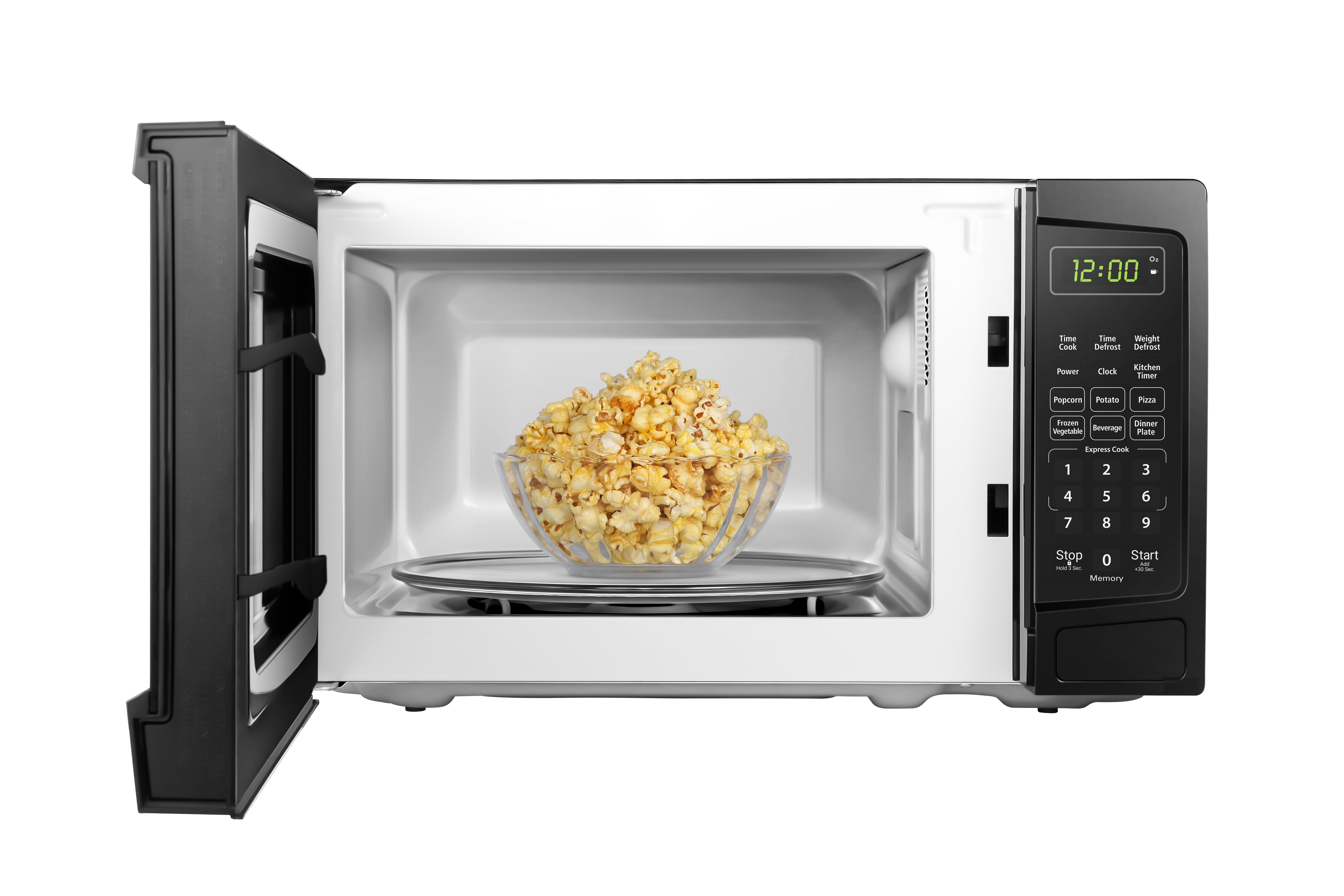 Danby DBMW1120BBB 1.1 Cu ft Countertop Microwave 1000 Watts 10 Power Levels