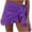 05-Purple, variant on Ecqkame Women Beach Sarong Bathing Suit Wrap Skirt Sheer Bikini Swimsuit Cover Ups Leisure Vacation Beach Swimwear Coffee M