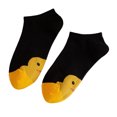 thumbnail image 3 of Axiiglly Cotton Socks for Women Little Yellow Duck Print 100% Cotton Mid-Calf Socks Soft Wick Away Sweat Socks, Gifts for Women, 3 of 6
