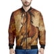 thumbnail image 4 of Nuevo abrigo para hombre con estampado 3D de caballos, chaqueta de calle de moda de manga larga, chaqueta de vuelo informal, chaqueta de cuello alto para exteriores, 4 of 4