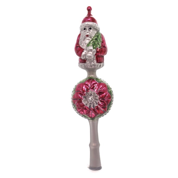 Christmas SPITZ SANTA Glass Germany Nc6284