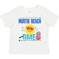 thumbnail image 3 of Inktastic Myrtle Beach Vacation Time Girls Toddler T-Shirt, 3 of 5