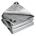 thumbnail image 3 of S SERENABLE Bâche Couverture Argent Multifonctionnelle pour Usages Multiples Bâche Résistante aux Déchirures 2mx4m, 3 of 9