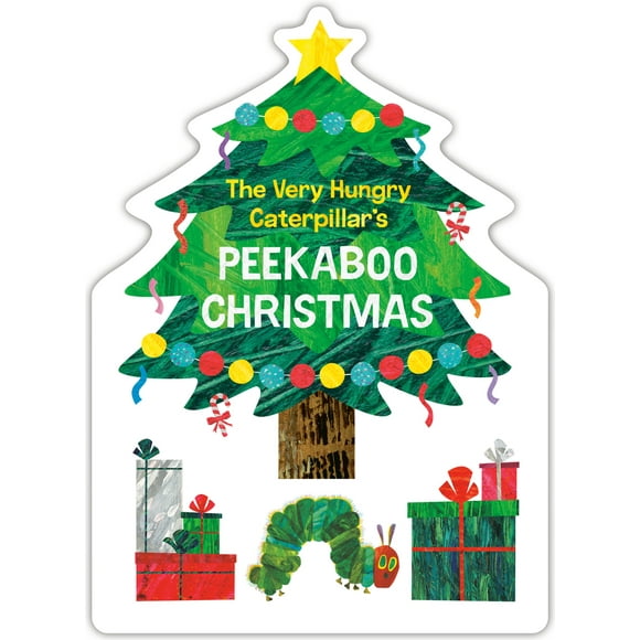 Pre-Owned The Very Hungry Caterpillar's Peekaboo Christmas (Board book) 0593521730 9780593521731