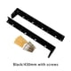 thumbnail image 4 of Toystoory Estantes flotantes Soportes de estante de montaje en pared Dureza fuerte A prueba de herrumbre Soporte de estantería resistente Cocina Baño Decoración del hogar 430 mm Toystoory HA077509-03, 4 of 6