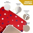 thumbnail image 4 of 4th of July Dish Drying Mats for Kitchen Counter 16×18 Inch Patriotic Red Small Microfiber Drying Mat Kitchen Accessories Dish Rack Mat Drainer Pad Washable Absorbent, 4 of 7