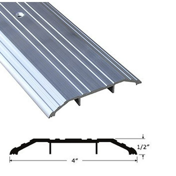 Aluminum Threshold 4" Wide 1/2" High 361/2 Inch Length