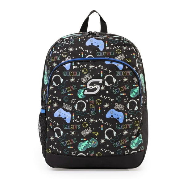 S Sport by Skechers Kids School Backpack with Padded Straps, Back Pack