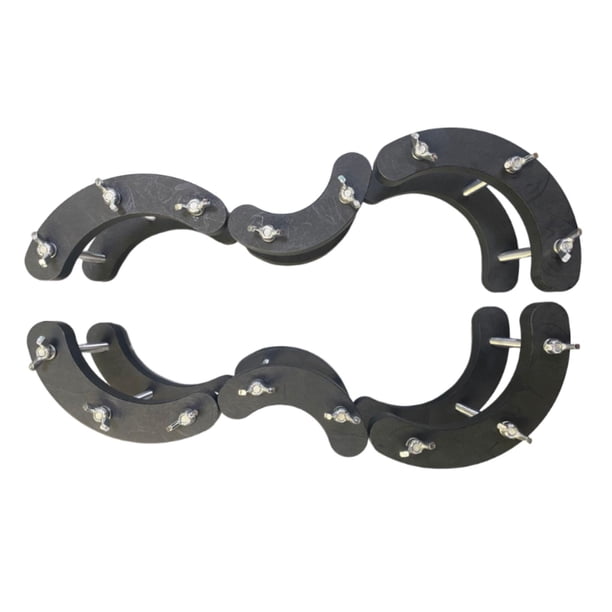 6 abrazaderas de encolado para , abrazadera de encolado superior y trasera, herramienta de reparación de , herramienta Luthier