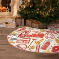thumbnail image 5 of Haiem Firefighter Icons Pattern Christmas Tree Skirt Merry Christmas Party Christmas Tree Decoration,New Year Decorations-30", 5 of 6
