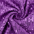 thumbnail image 6 of Vmvidoty Children Sequined Blouses Dressy Tops Fashion Crew Neck Summer Outfits for Birthday Party Purple 120, 6 of 8