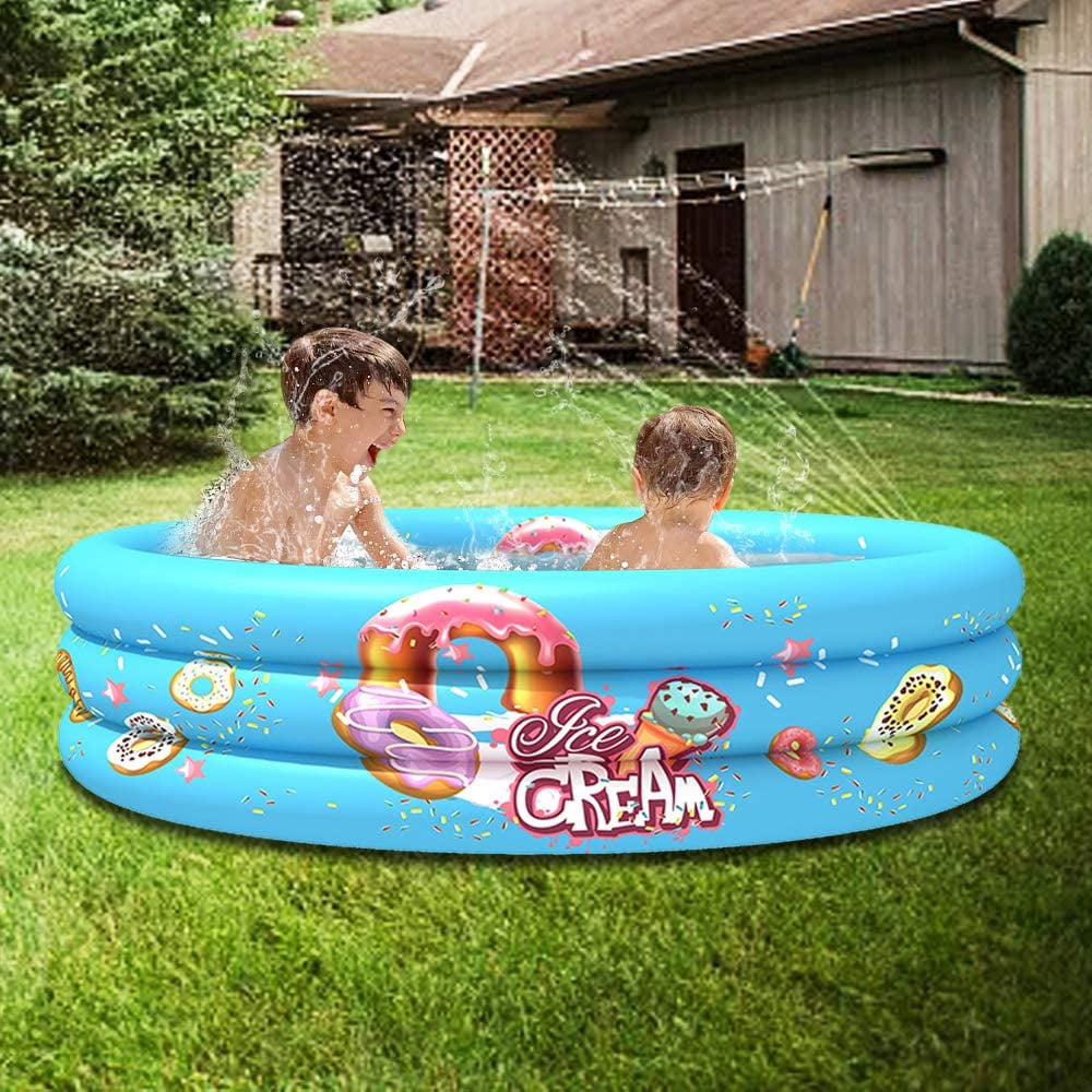 Inflatable Kiddie Pool for Baby, Kids & Toddler Unique