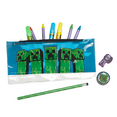 thumbnail image 3 of Minecraft Kids Coloring Art Set with Pencil Case Markers Crayons and Stickers 30 Piece Set, 3 of 9