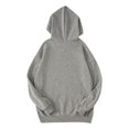 thumbnail image 2 of Sudadera Con Capucha De Color Liso Y Monograma Para Hombre, 2 of 6