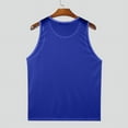 thumbnail image 3 of INCERUN Mens Round Neck Sleeveless Tank Tops Summer Casual Sport Gym Slim Fit Blouse Vest T Shirt, 3 of 4