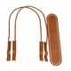 thumbnail image 3 of Kit de tejido de bolso de cuero de PU, estilo retro, para hacer bolsos de mano en casa. Marrón, 3 of 9