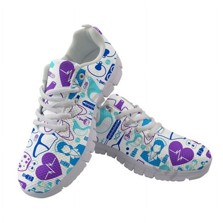 

Cute Cartoon Thermometer Print Black White Bottoms Sneakers Fashion Ladies Trainer Shoes New Autumn Casual Shoes Comfortable
