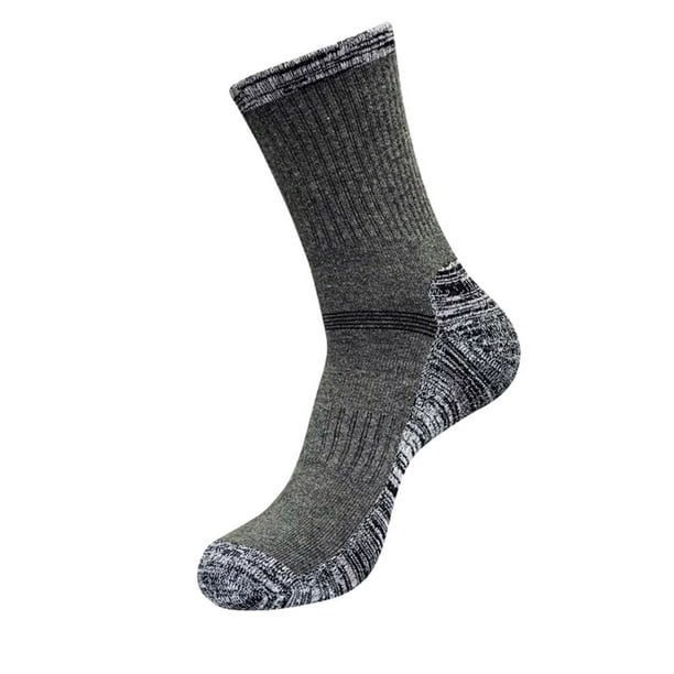 Minnieouse Calcetines deportivos ligeros y transpirables para hombre que se mantienen frescos y secos durante todo el día Calcetines deportivos Medias Gris oscuro Talla única