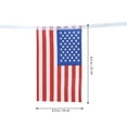thumbnail image 2 of FONDOTIN Party Supplies String Flags Pendant Assorted Color 1 Set Polyester Families, 2 of 8