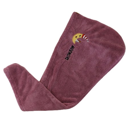 

Sijiali 1Pcs Hair Drying Hat Wrinkle-resistant Long-lasting Single Layer Cute Bunny Hair Drying Towel Washroom Supplies
