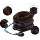 thumbnail image 5 of Sonducket Camilla de cuello de 3 capas de aire inflable de tracción Cervical soporte para aliviar el dolor de masaje soporte de estiramiento para Accesorios para máquinas de ejercicios Sonducket OD007811-00, 5 of 6