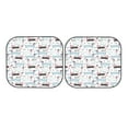 thumbnail image 7 of Fotbe Dachshund Dog Puppy 2-Piece Car Windshield Sun Shade | Sun Blocker for Car Windshield | Foldable Automotive Interior Accessories for Sun Protection-Small, 7 of 7