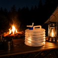 thumbnail image 4 of 2 Pack Folding Water Storage Tank 169/338/507oz with Spigot for Camping Travel, Collapsible Portable Water Container for Car Outdoor Hiking, 4 of 4